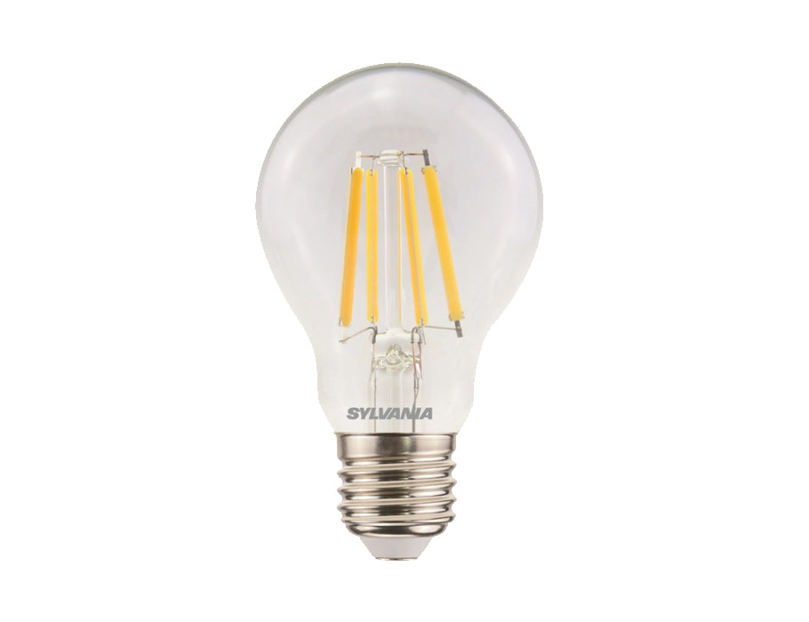 Sylvania Lampa LED E27 806 LM DIMMABLE BOL Transparent